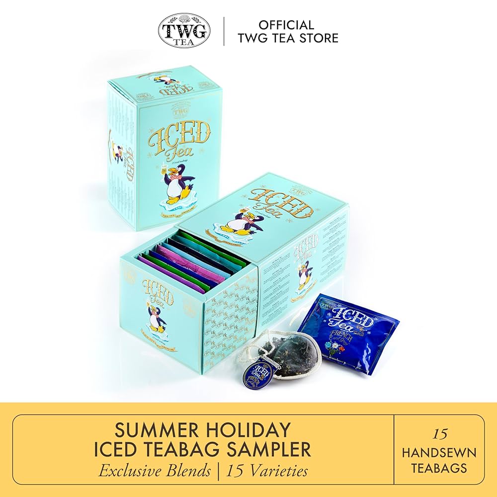 2個セットTWG紅茶L'HIVER AU RITZ ティーバッグ15入り ギフト包装」シンガポールの 高級紅茶 TWG シリーズ L'HIVER AU